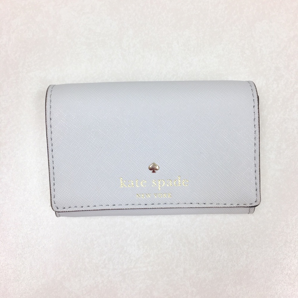 Kate Spade Silver/Light Grey Small Wallet